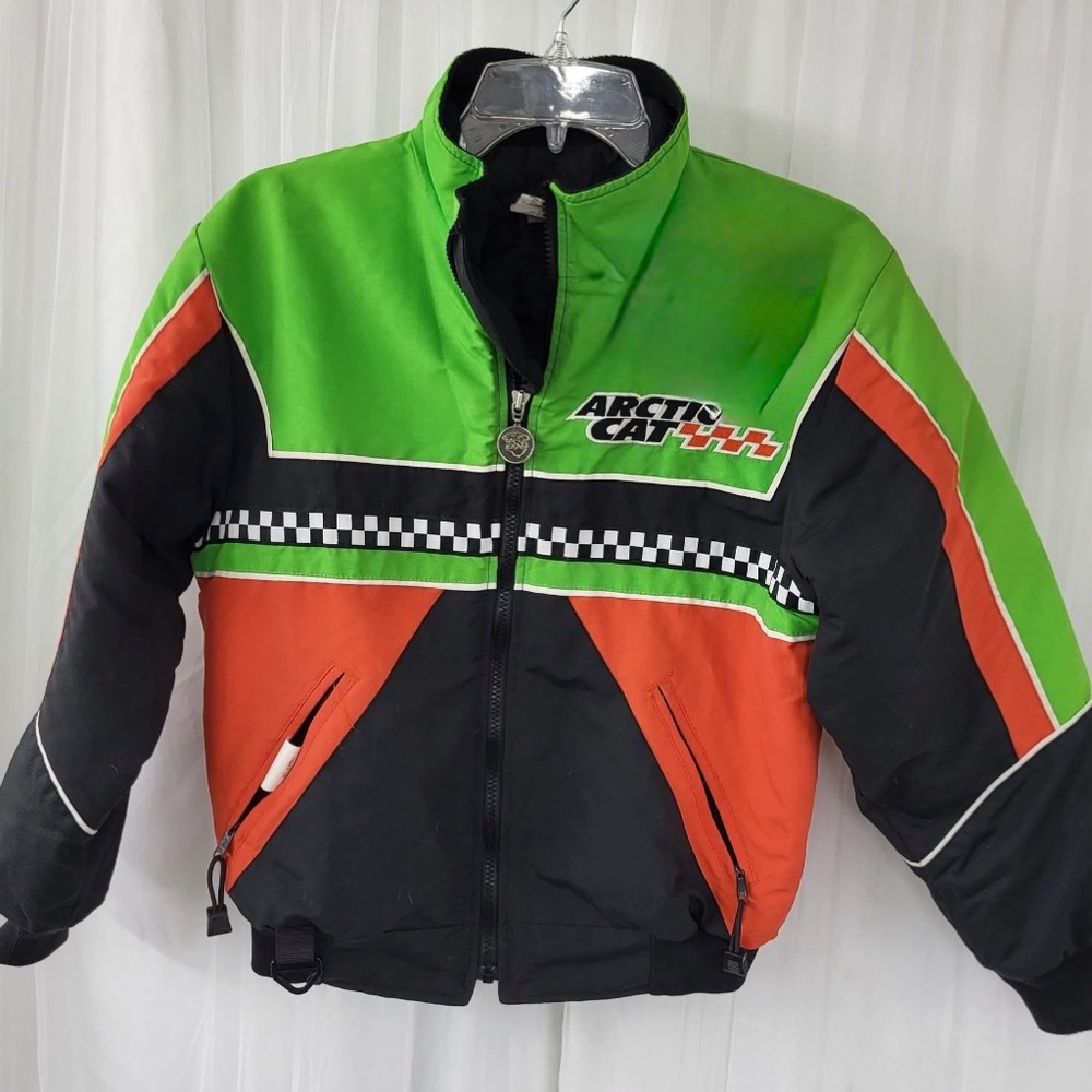Vintage Youth Size 12 Arctic Cat Snowmobile Jacket